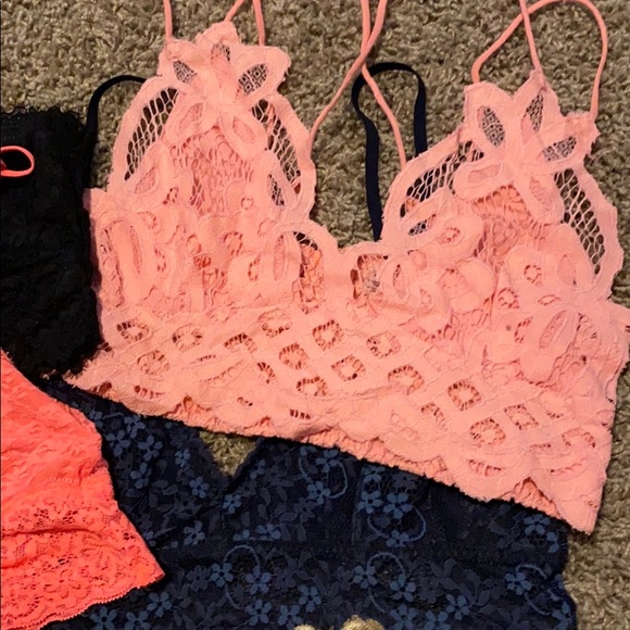 Free people Aerie Bralette Bundle Sz Small - Picture 3 of 5